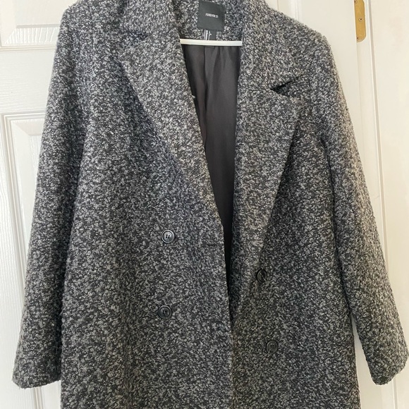 Forever 21 grey wool-like jacket - Picture 1 of 2